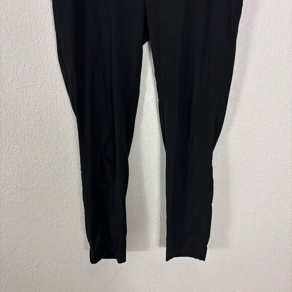 10 Tree Black High Waisted Jogger Sweatpants - Picture 4 of 6